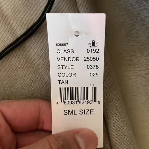 FOG - FEAR OF GOD Tan Hoodie Small